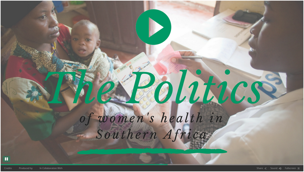 The Politics of Women's Health web documentary.